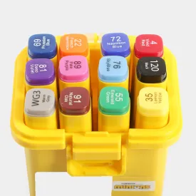 12 Color Dual Tip Marker Set