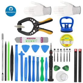 25 In 1 Phone Disassembly Set Battery Pry Opening Repair Toolkit