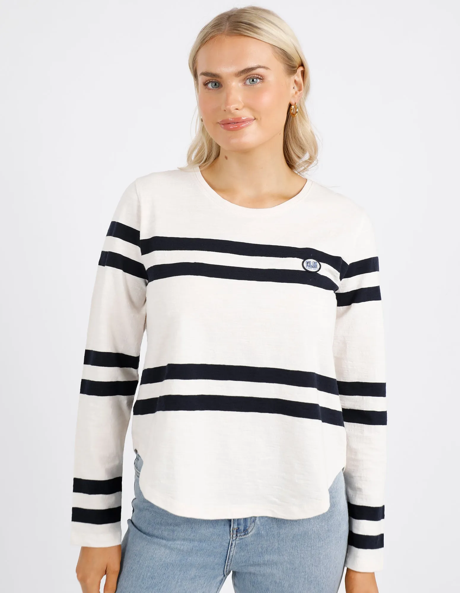 Allegra Long Sleeve Vintage White