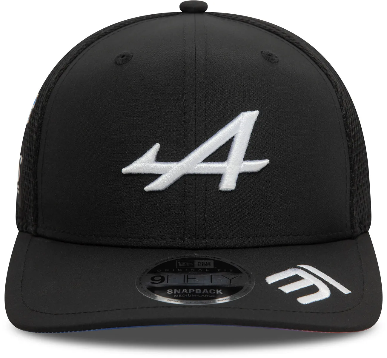 Alpine F1 New Era 9Fifty Esteban Ocon Black Team Snapback Cap