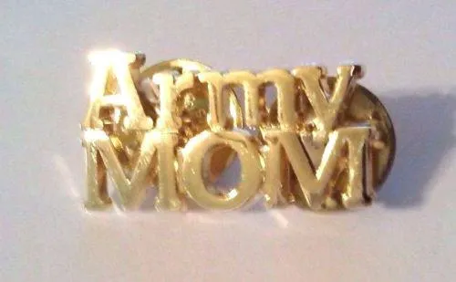 Army Mom Hat Pin