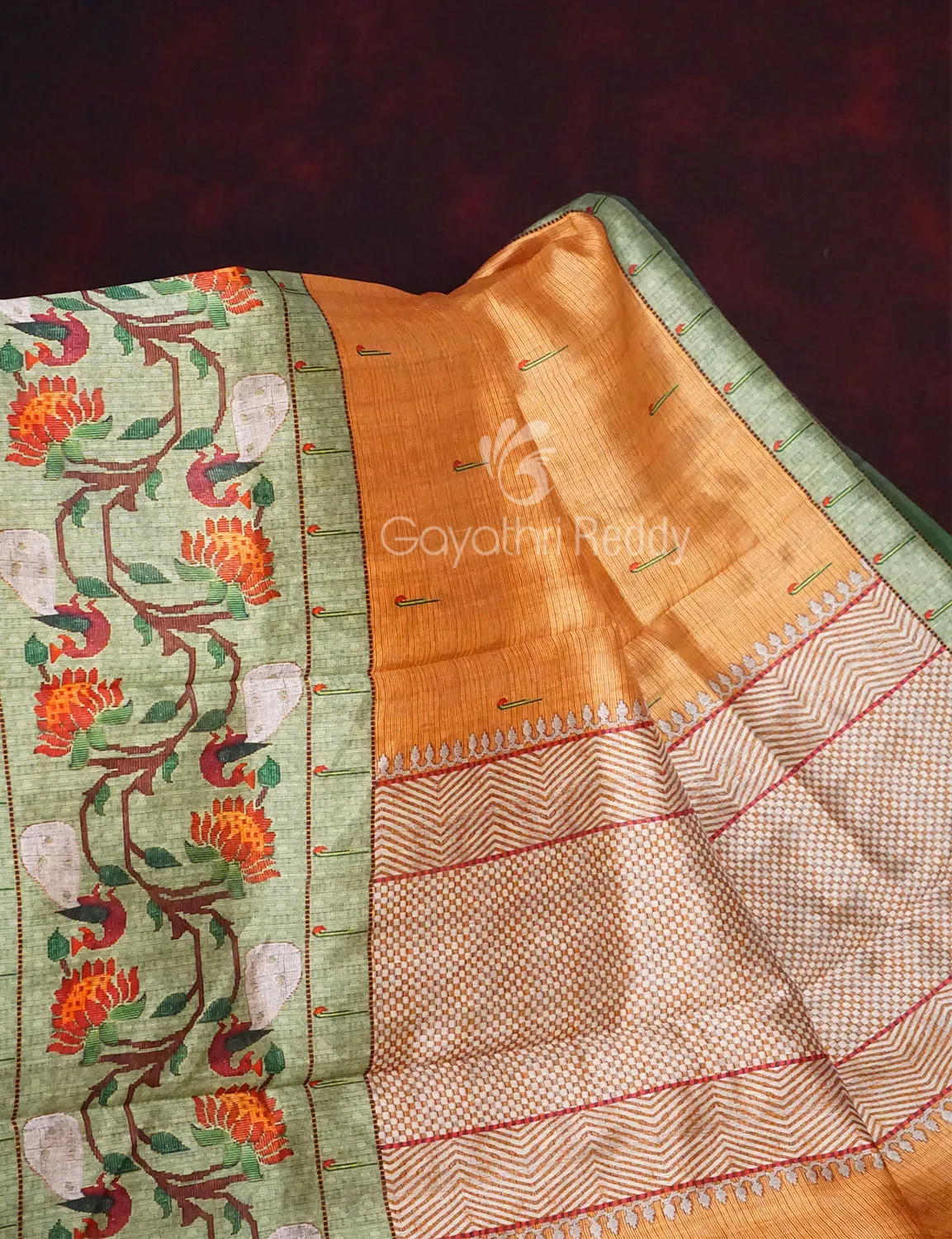 Art Silk Paithani Saree - ASP92