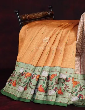 Art Silk Paithani Saree - ASP92