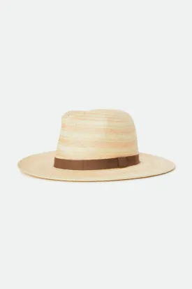 Aurora Fedora - Peach/Tan