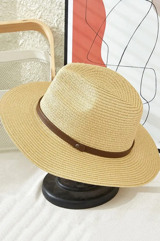 Band Trim Fedora Hat