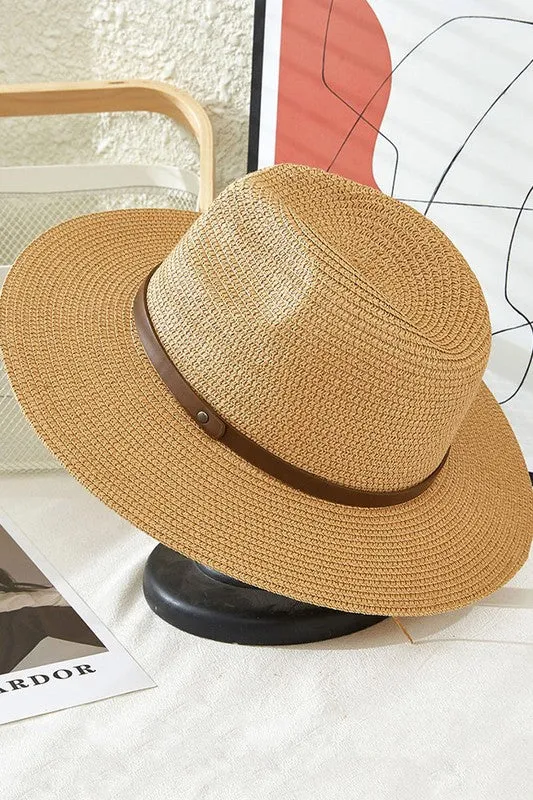 Band Trim Fedora Hat