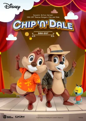 Beast Kingdom Chip 'n Dale: Rescue Rangers Chip & Dale Dynamic 8ction Heroes 1/9 Action Figures