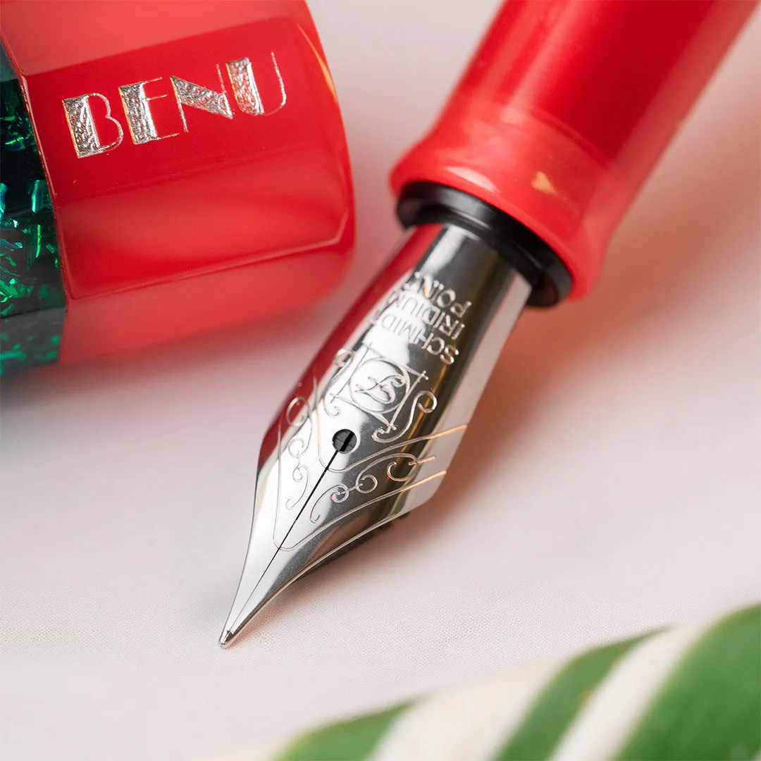 Benu Euphoria Christmas Edition Fountain Pen Christmas Twinkle