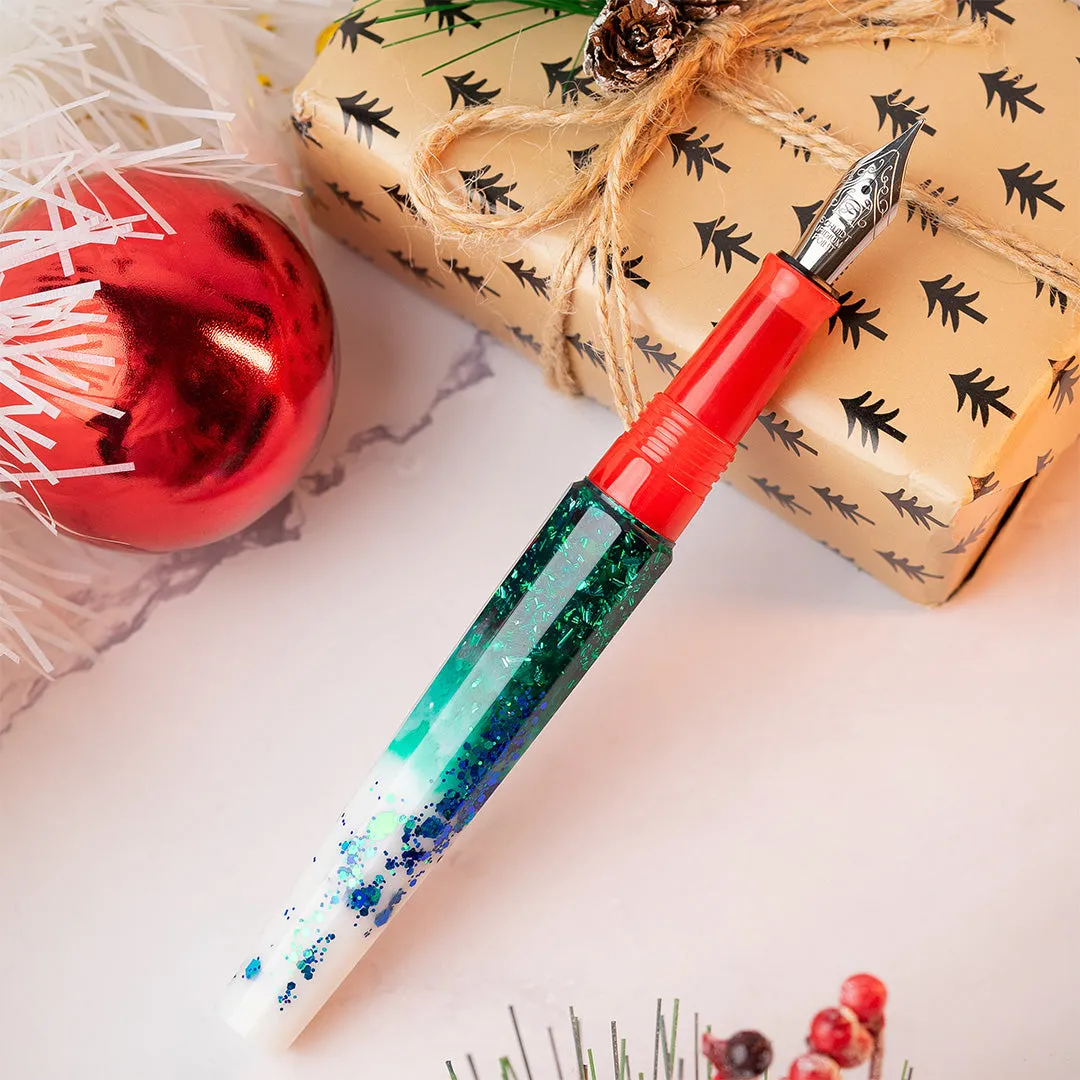 Benu Euphoria Christmas Edition Fountain Pen Christmas Twinkle