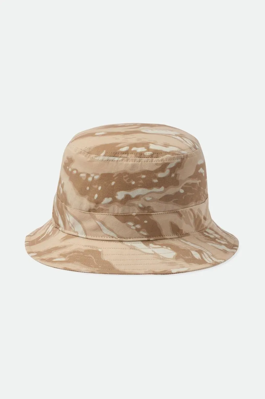 Beta Packable Bucket Hat - Off White Tiger Camo