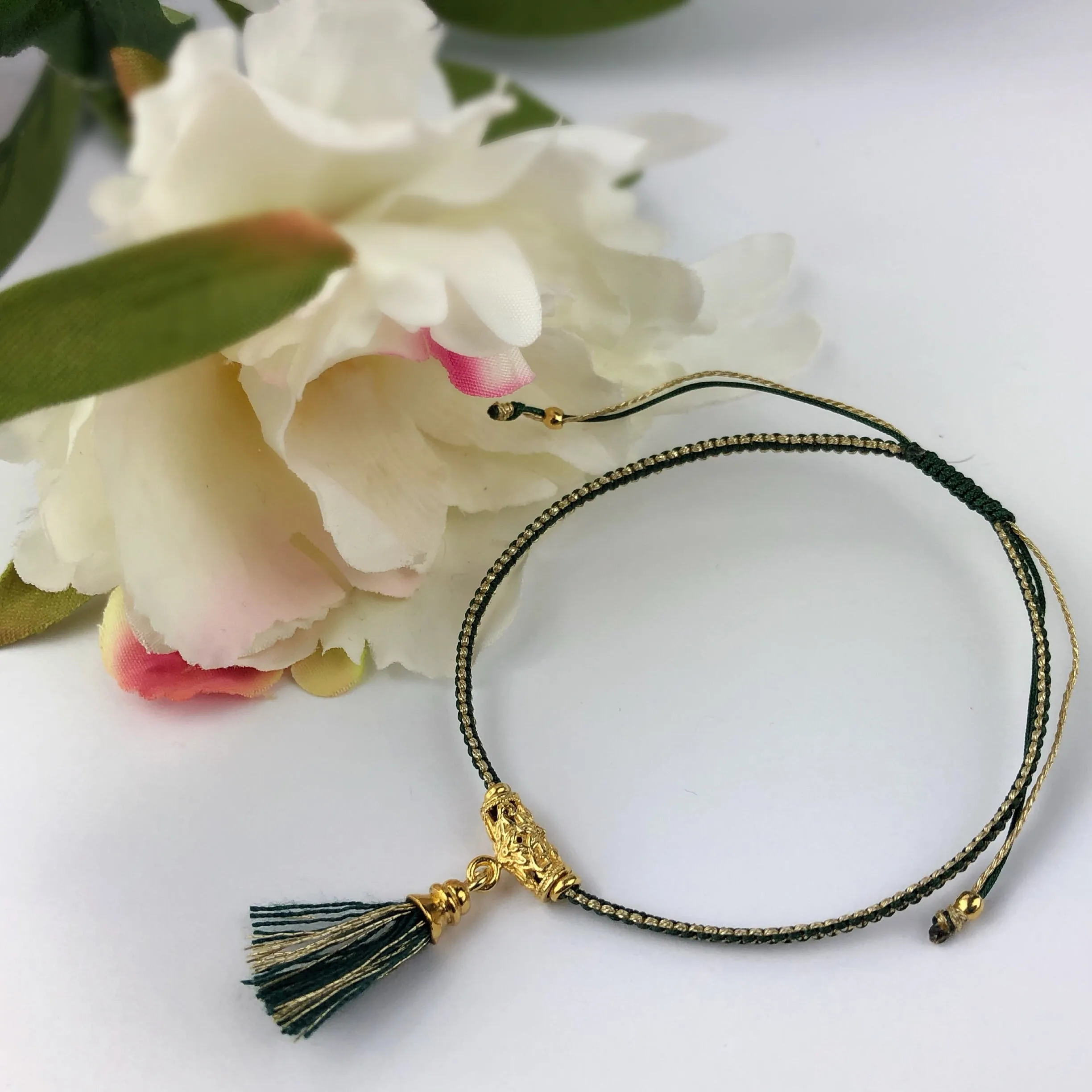 Boho Tassel Bracelet- VBRC153tg