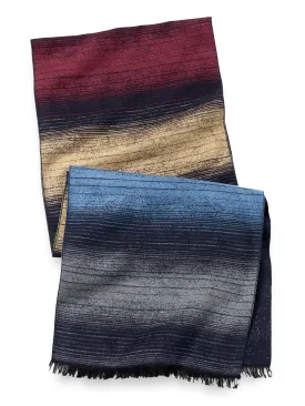 Bold Stripe Brushed Silk Scarf