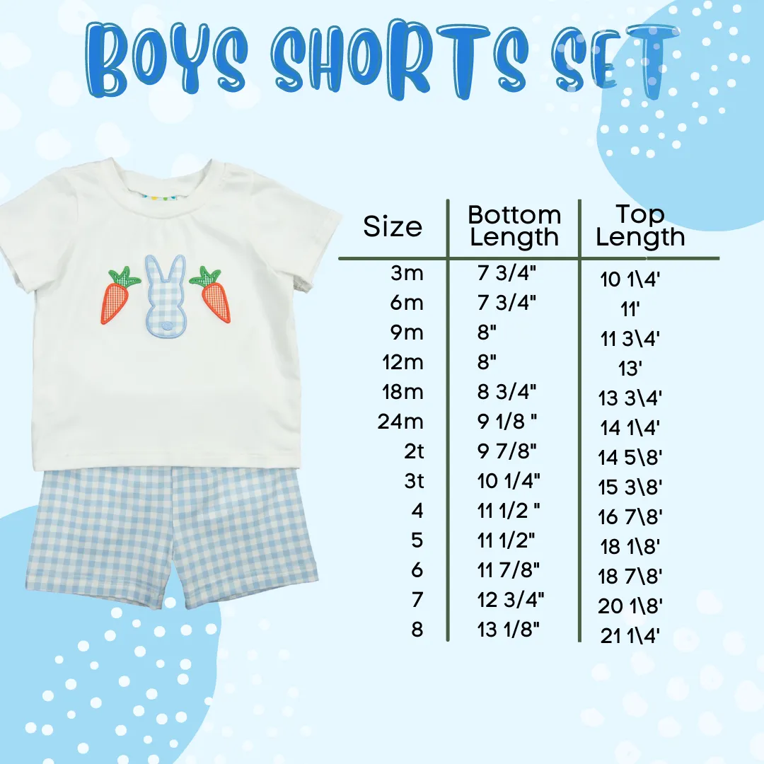 Boys Baseball Short Set