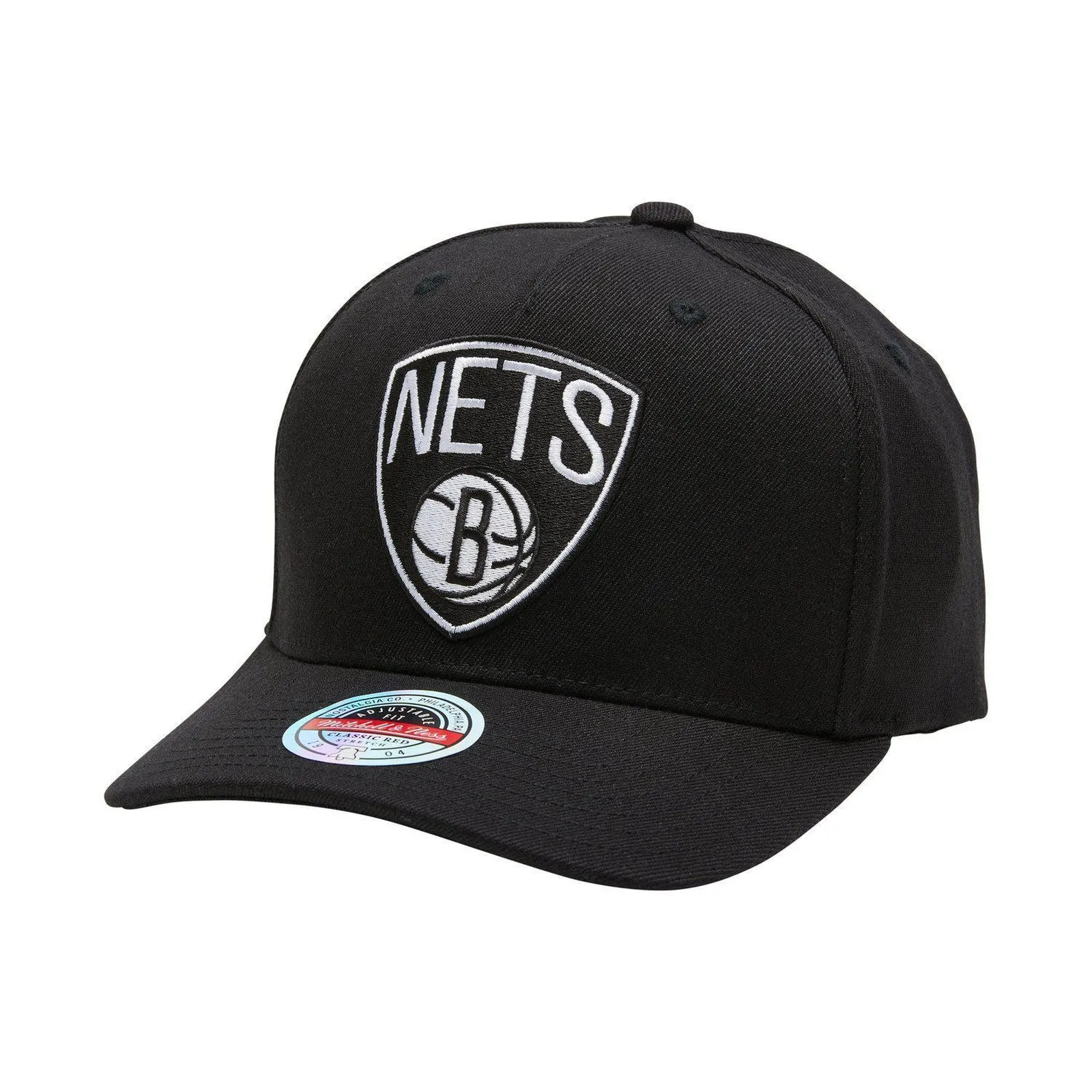 Brooklyn Nets Classic Redline Snapback 5 panel Cap by Mitchell & Ness