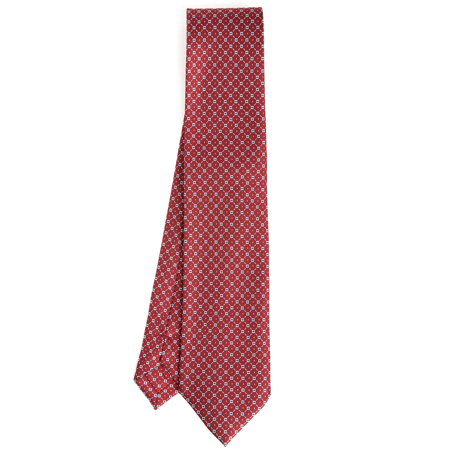 BURGUNDY CLASSIC SILK TIE