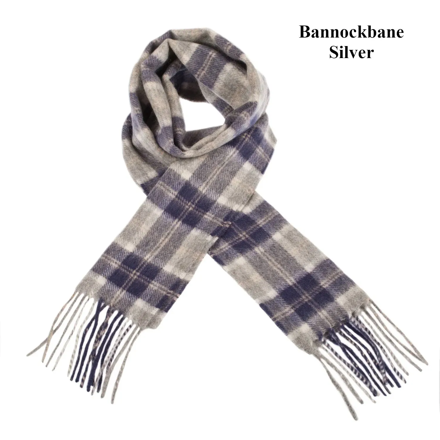 Cashmere Tartan Mini Scarf