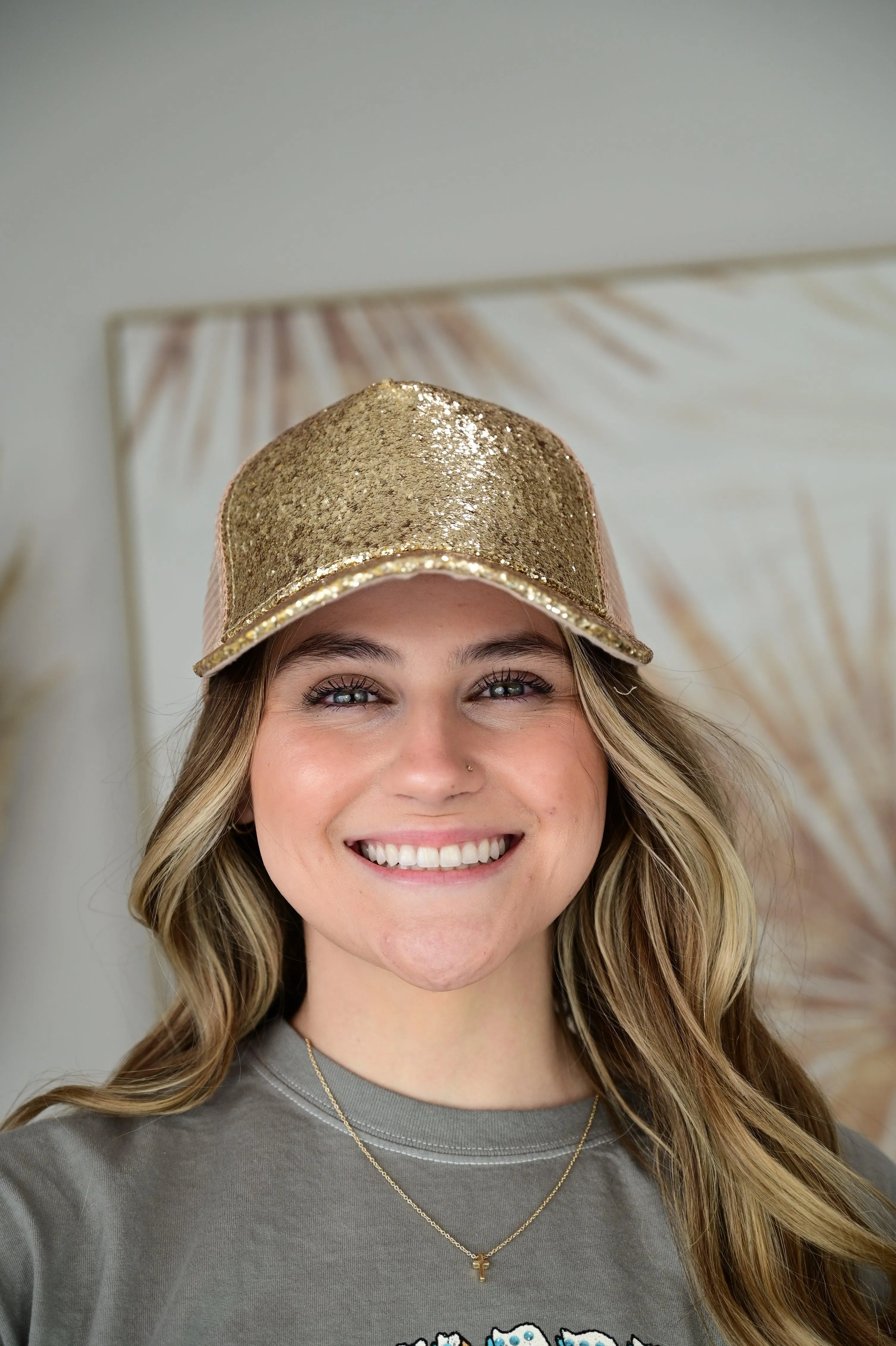 CC GLITTER TRUCKER CAP