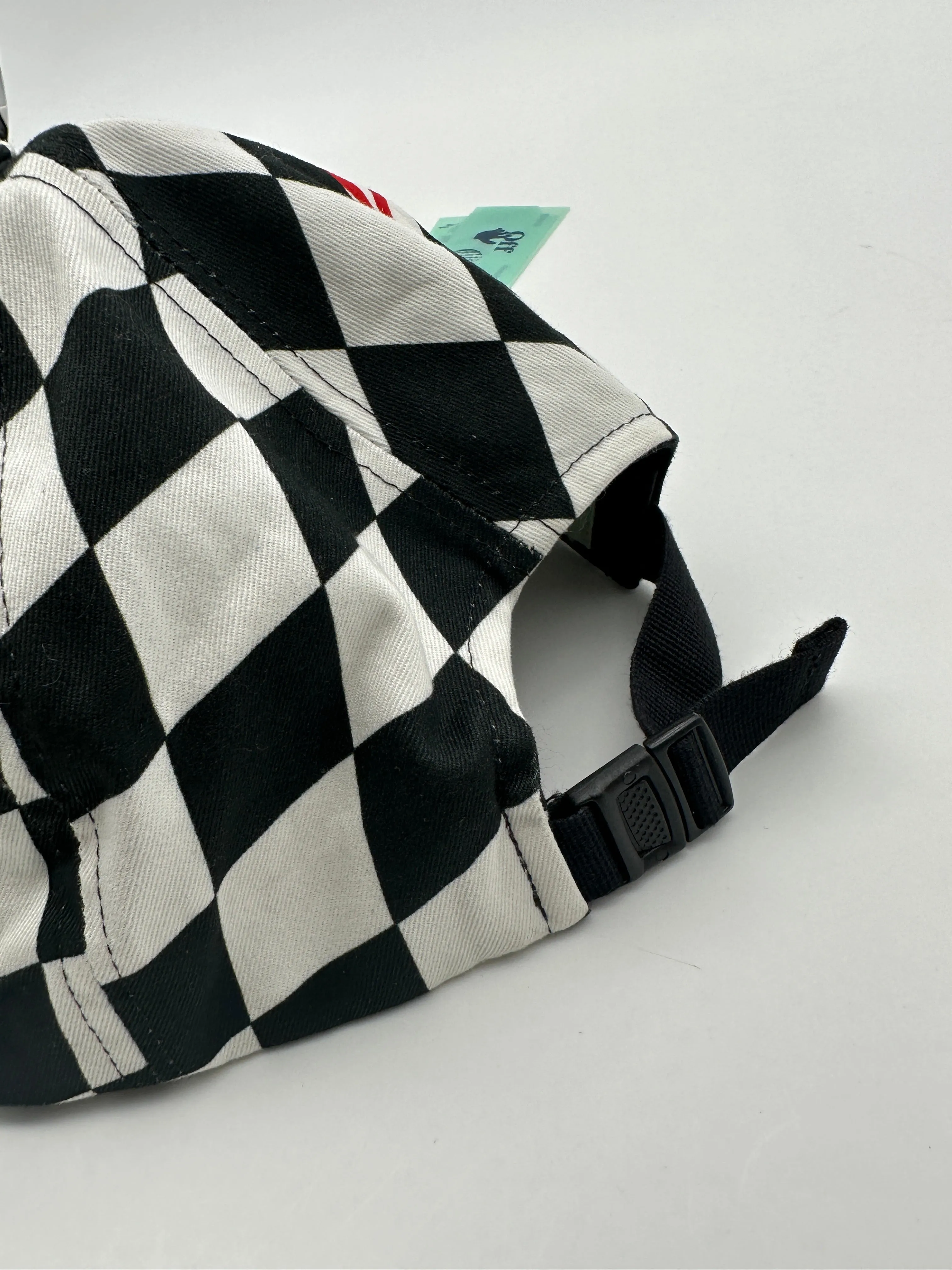 Checked Baseball Cap