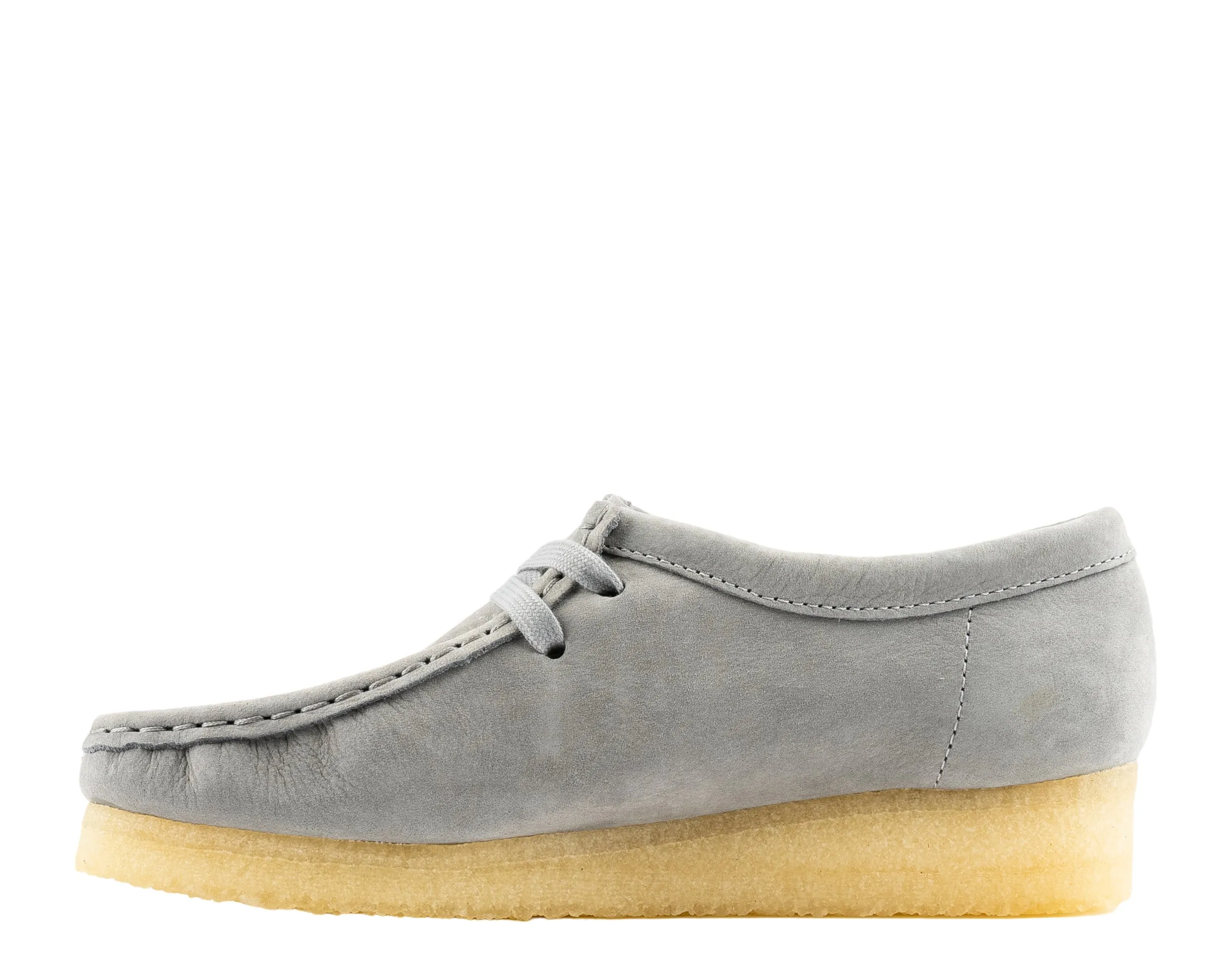 Clarks Women's Wallabee Grey Nubuck 26169921