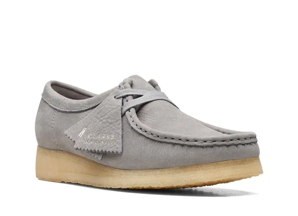 Clarks Women's Wallabee Grey Nubuck 26169921