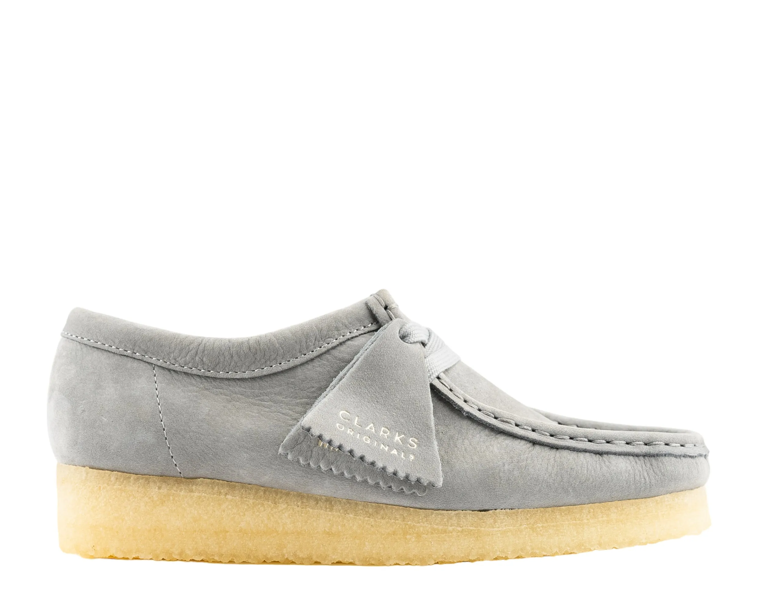 Clarks Women's Wallabee Grey Nubuck 26169921