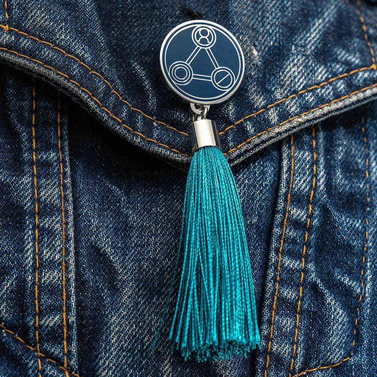 Cobalt Soul Tassel Pin