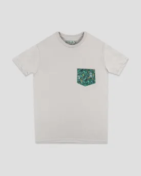 Corn Field Patterned Pocket Tee