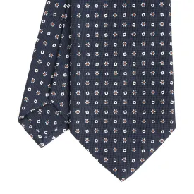 DARK BLUE CLASSIC SILK TIE