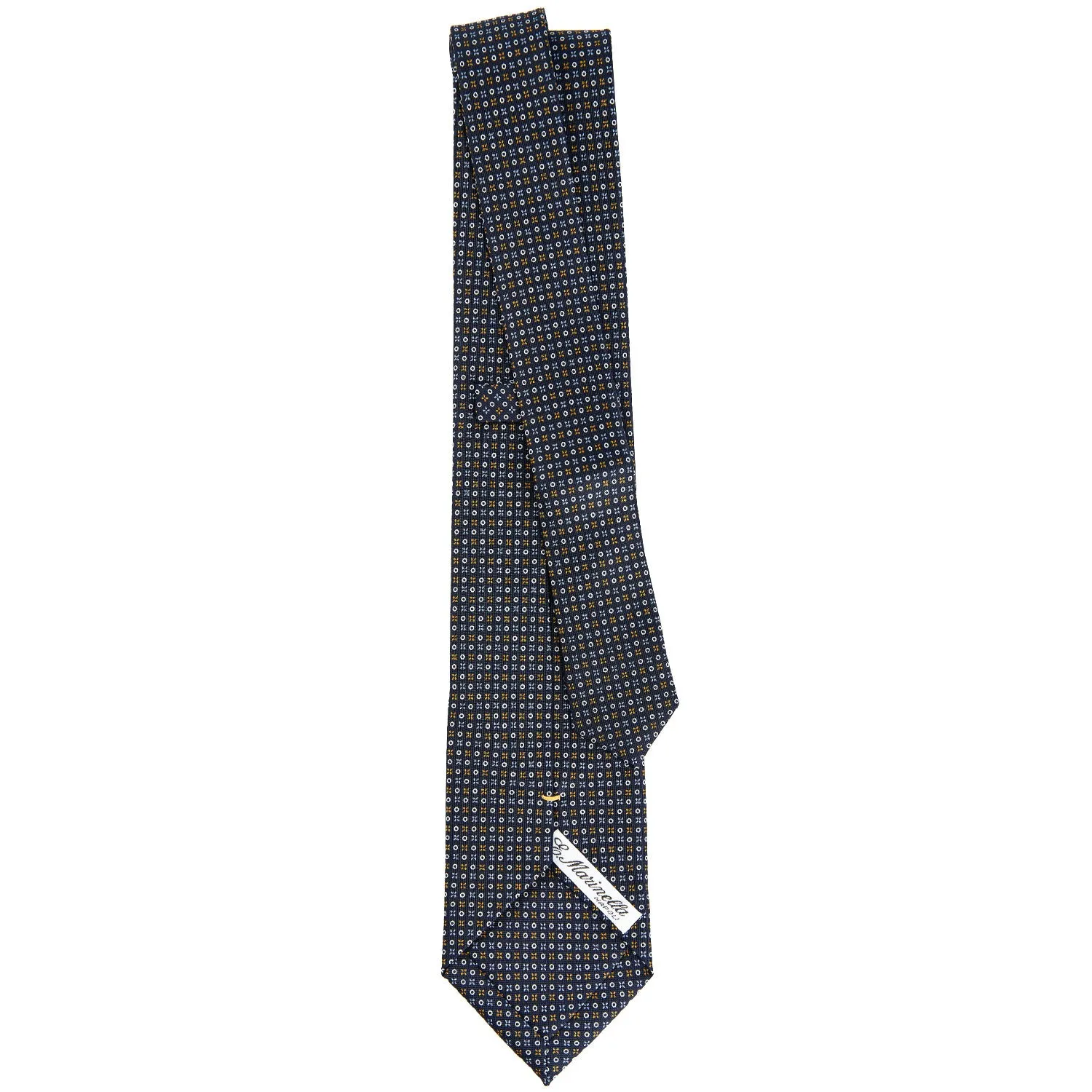 DARK BLUE EXTRA LONG SARTORIAL SILK TIE