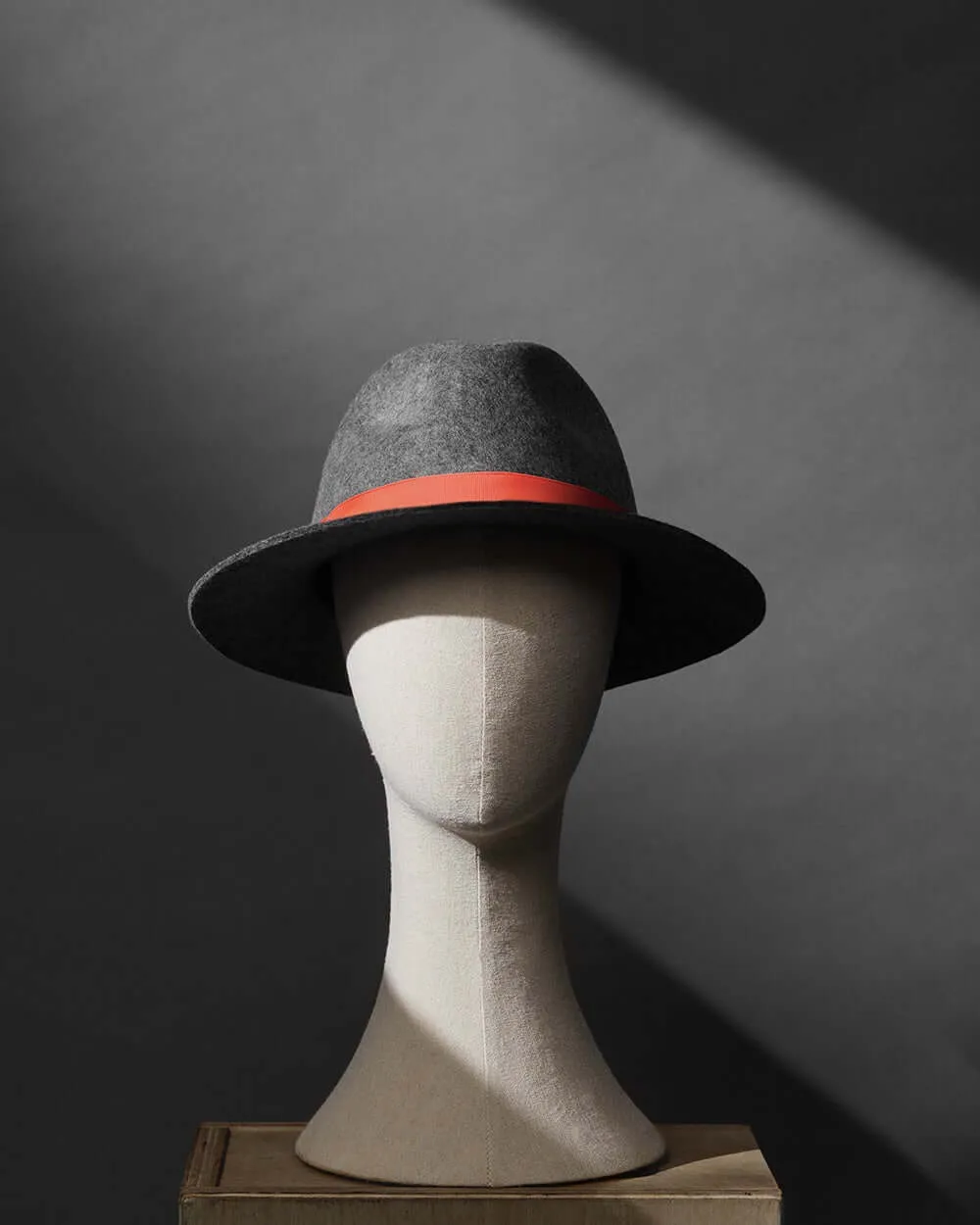 EdW Trimmed Felted Wool Fedora