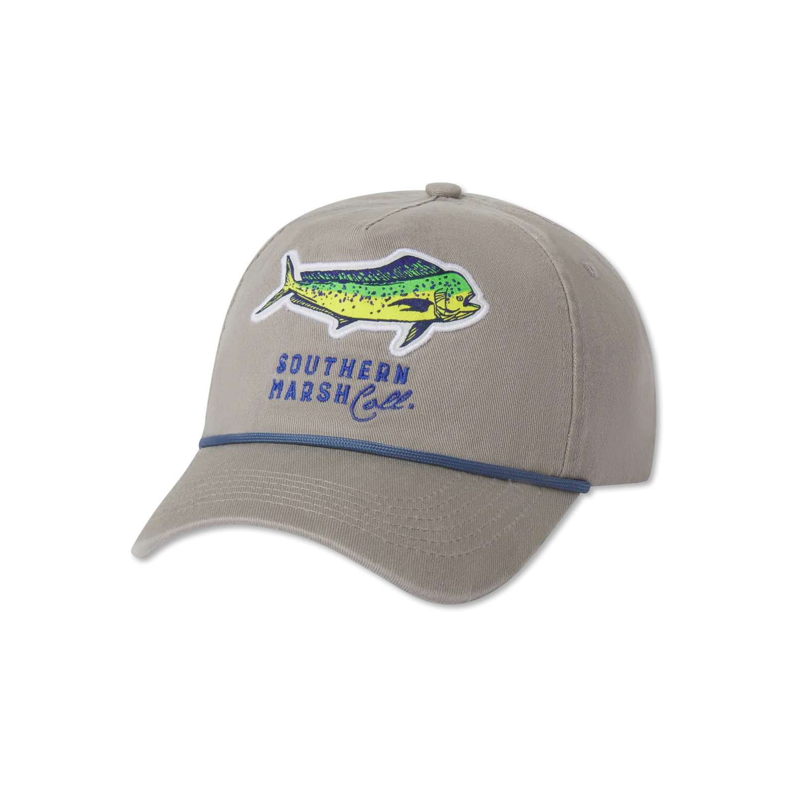 Ensenada Rope Hat - Mahi Mahi Patch