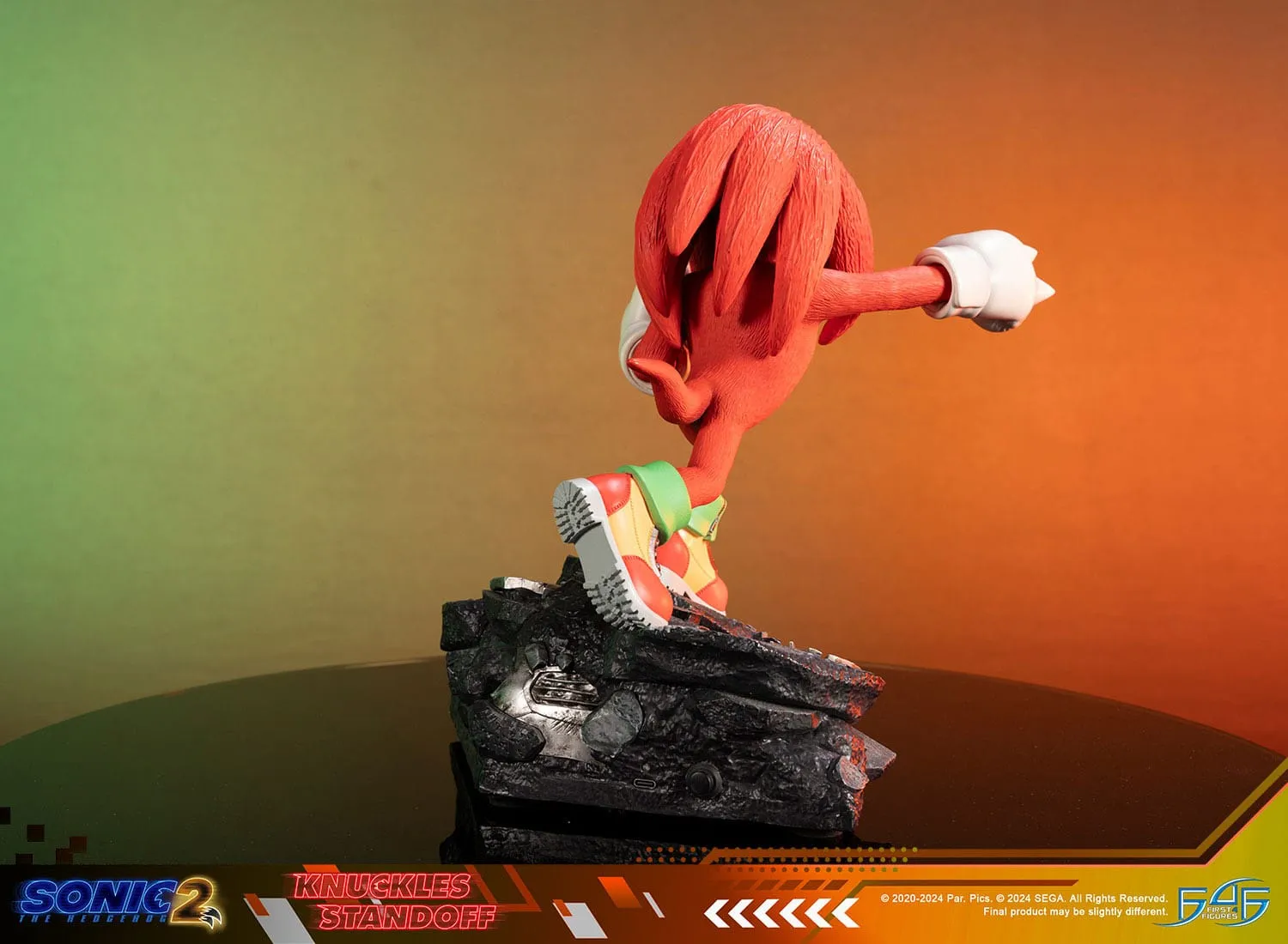 First 4 Figures Sonic the Hedgehog 2 Knuckles Standoff Statue