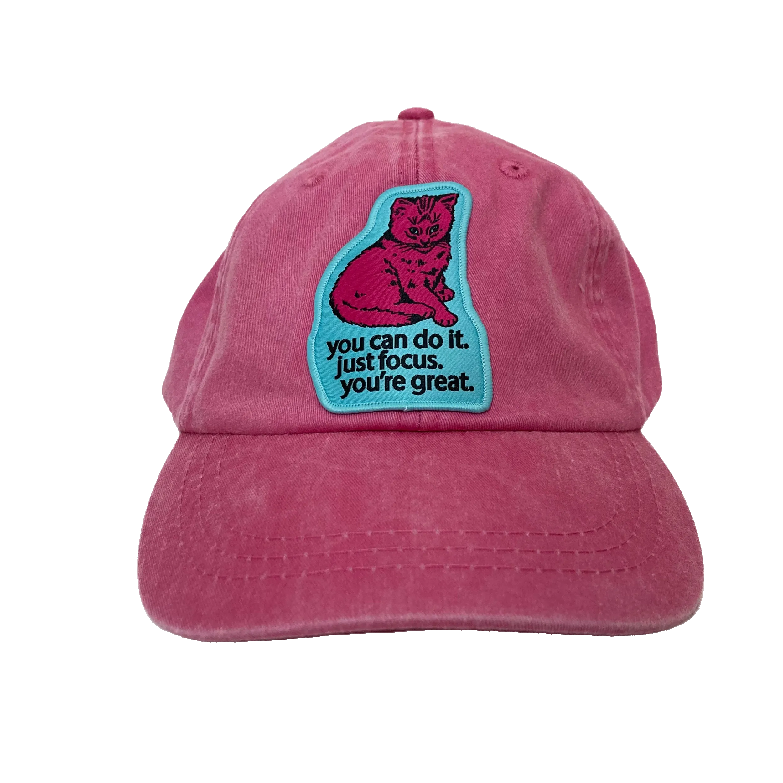 Focus Cat Cap - Pink