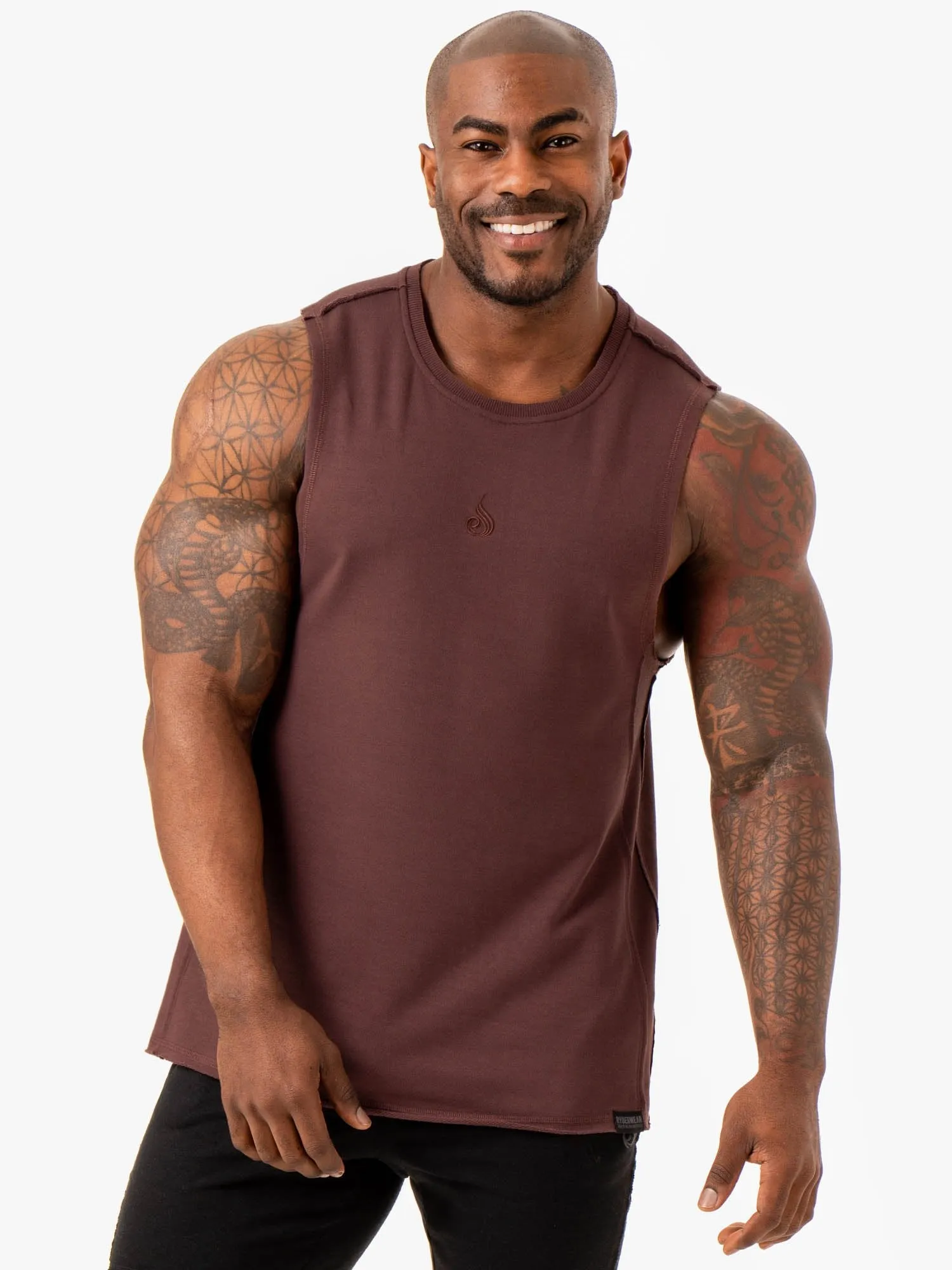 Force Fleece Tank - Brick