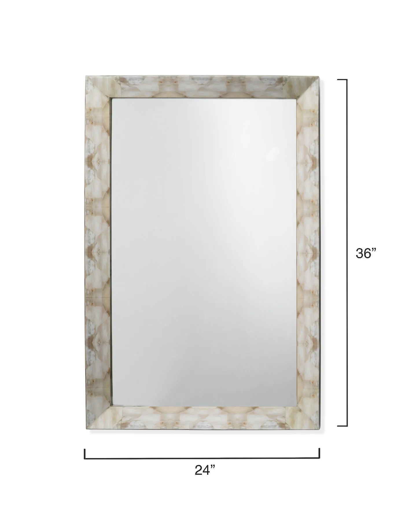 Fragment Rectangle Mirror - Small