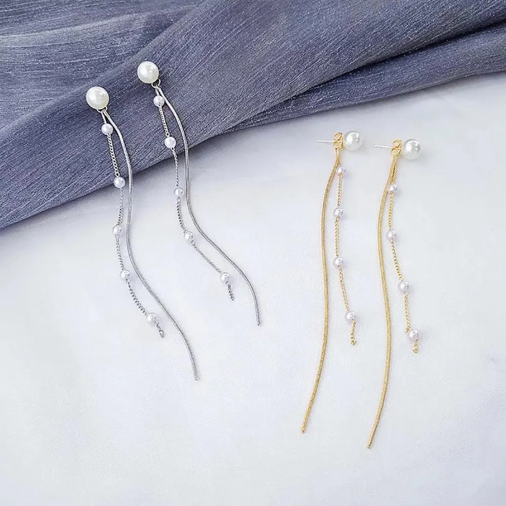 Gold Tassel Drop Ears