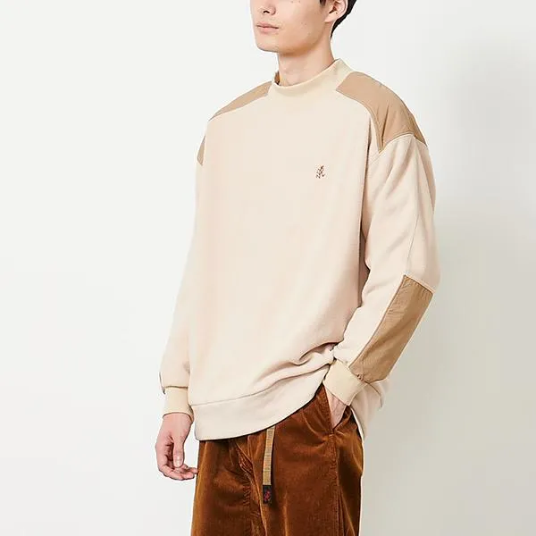 Gramicci Fleece Turtle Neck Sweatshirt Ivory