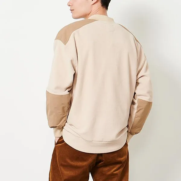 Gramicci Fleece Turtle Neck Sweatshirt Ivory