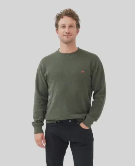 Gunn Crew Neck Sweater - Seaweed