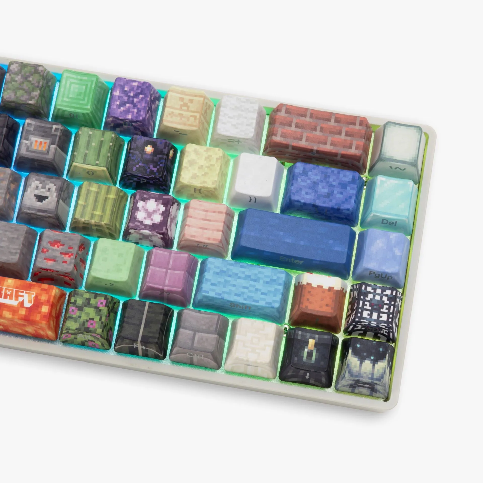 HG x Minecraft Base 65 Keyboard - Blocky