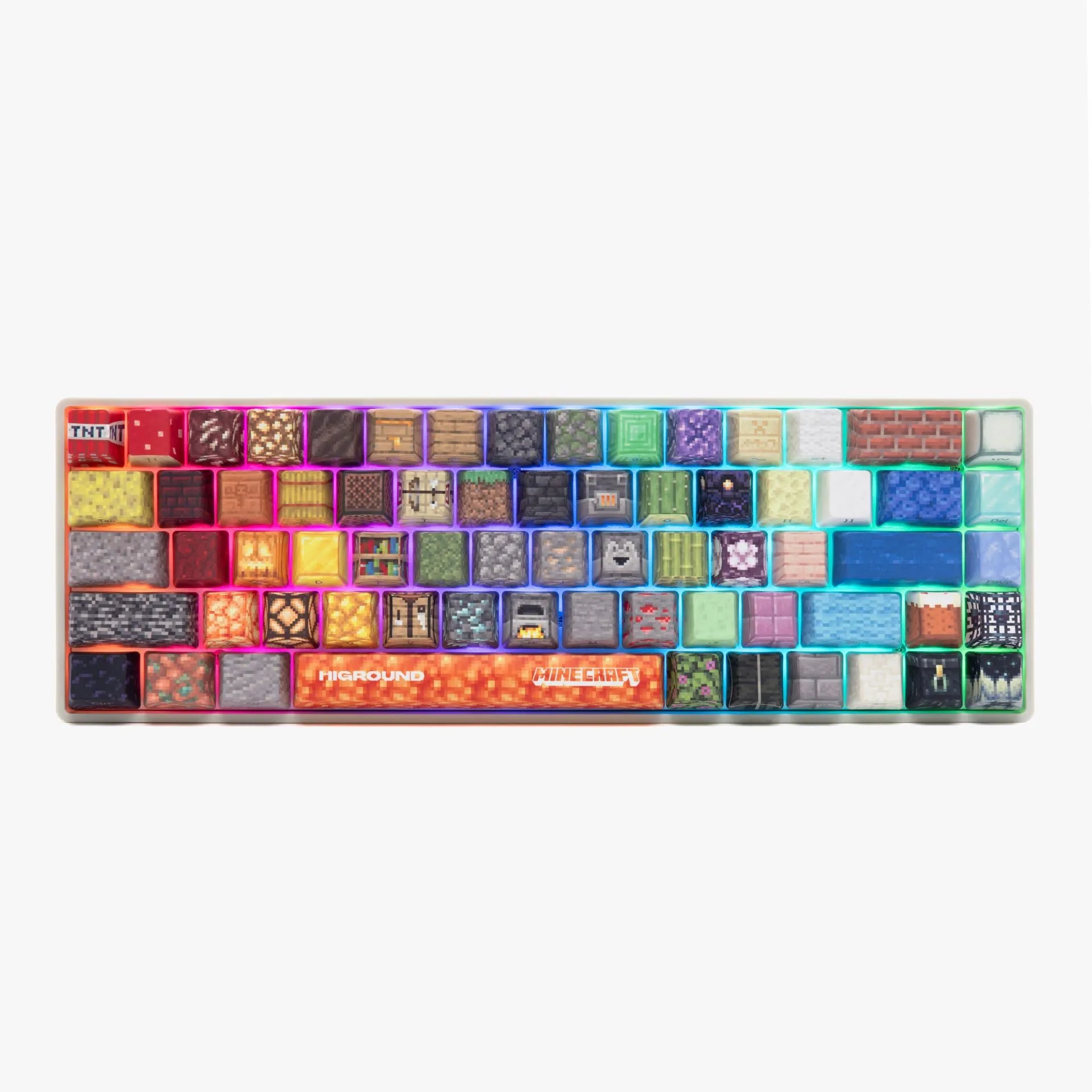 HG x Minecraft Base 65 Keyboard - Blocky