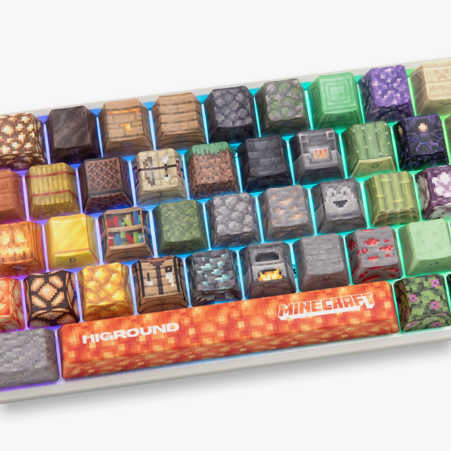 HG x Minecraft Base 65 Keyboard - Blocky