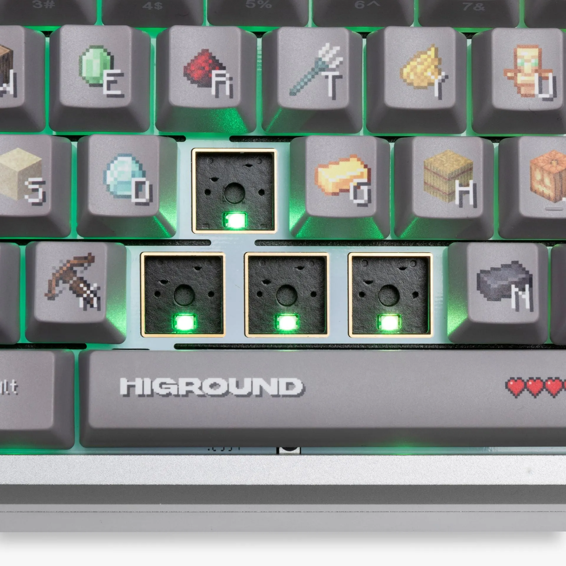 HG x Minecraft Summit 65 Keyboard - Inventory