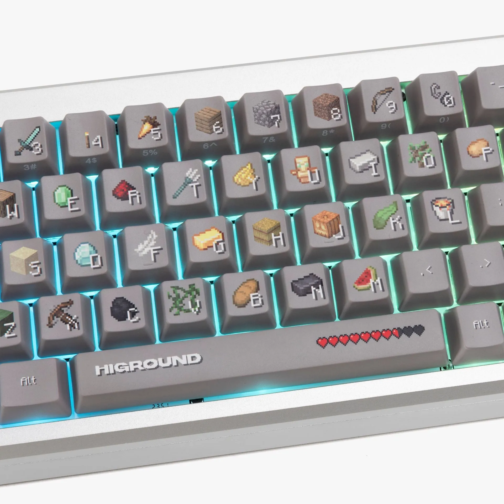 HG x Minecraft Summit 65 Keyboard - Inventory