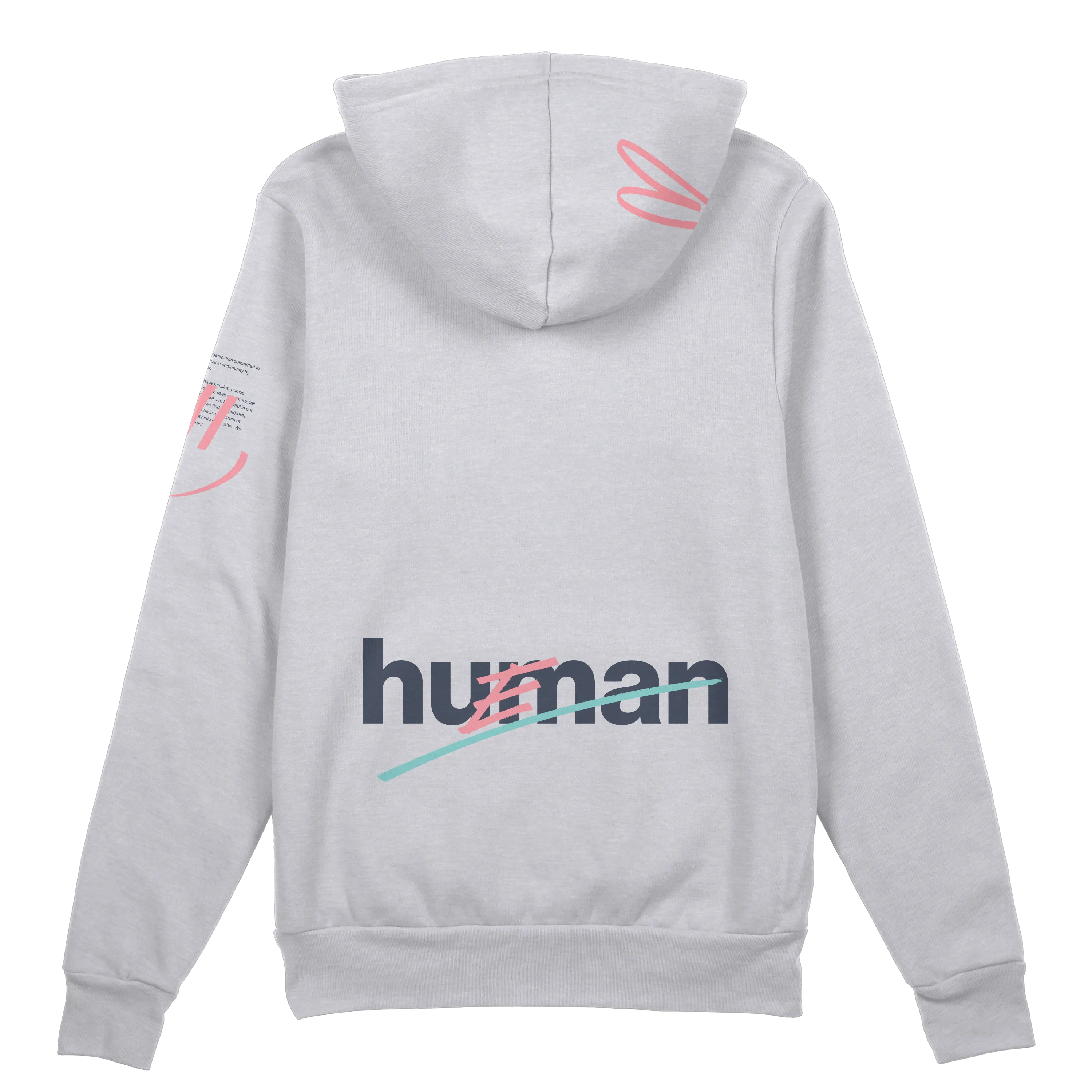 Hu(e)man Kind Hooded Pullover