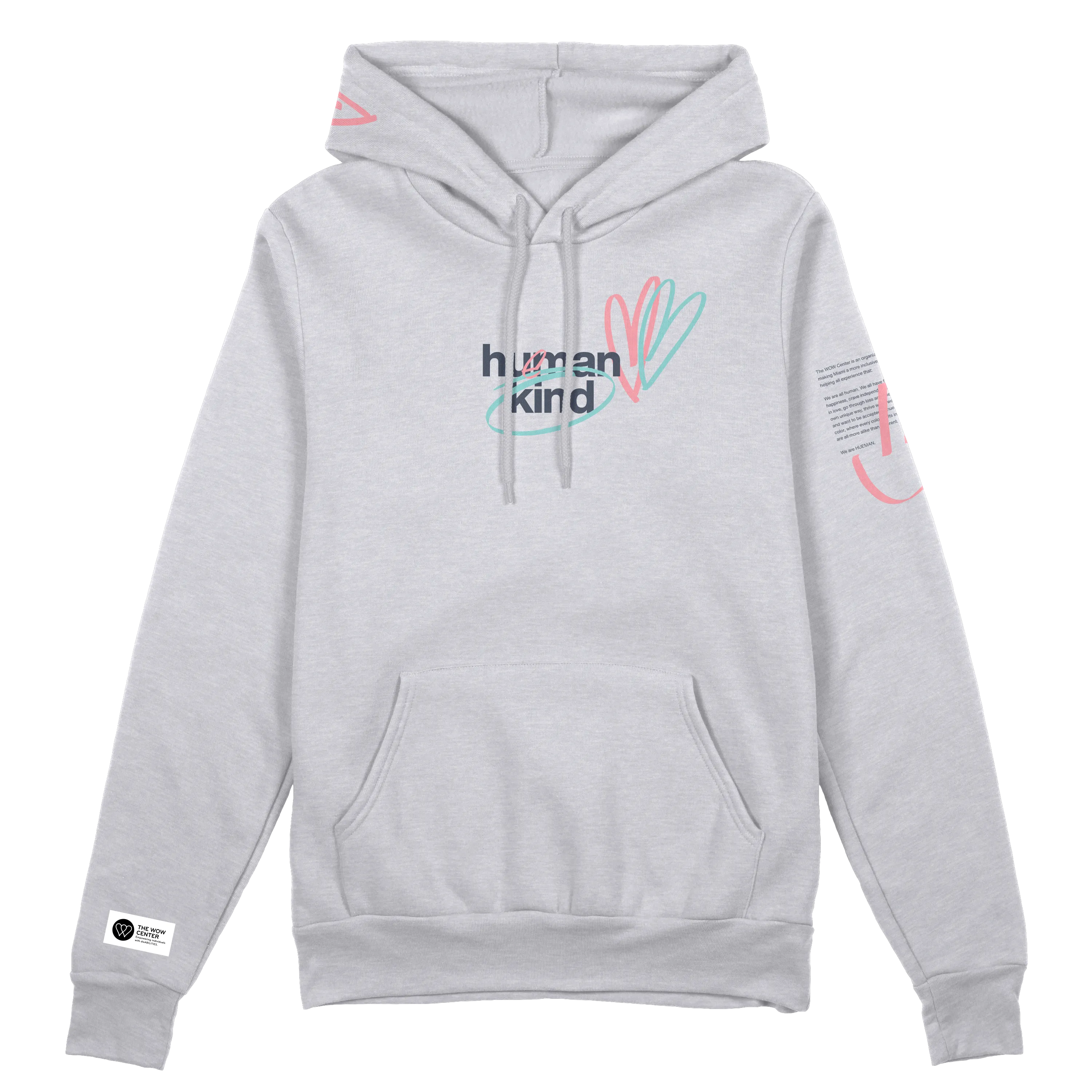 Hu(e)man Kind Hooded Pullover