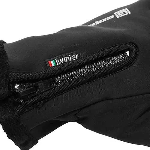 iwinter Touch Screen Full Finger Winter Warm Thermal Bike Motorcycle Glove