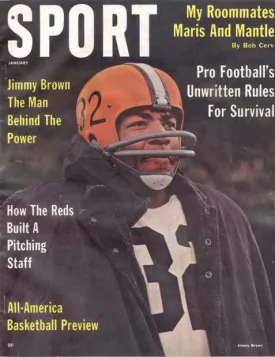 January 1962 SPORT Cover (Jim Brown, Cleveland Browns)