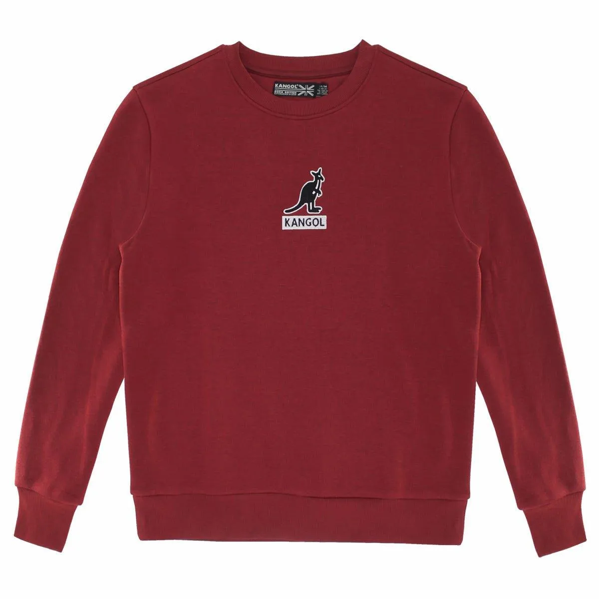 Kangol Logo Basics Popover Crewneck Fleece Sweatshirt