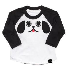 Kawaii Puppy Dog Eyes Baseball T-Shirt